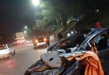 Hombre muere en volcadura sobre el Periférico Norte de Morelia