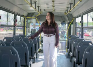 Comienzan a circular nuevos autobuses de Uruapan: Gladyz Butanda