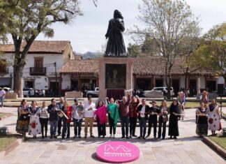 Inauguran Bedolla y Josefina Rodríguez remodelación de la Plaza Gertrudis Bocanegra; impulsará el turismo de Pátzcuaro