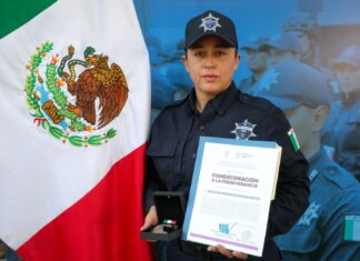 SSP fortalece la carrera policial con reconocimientos, ascensos y profesionalización permanente