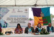 Secma inicia construcción de centro de residuos en Angahuan