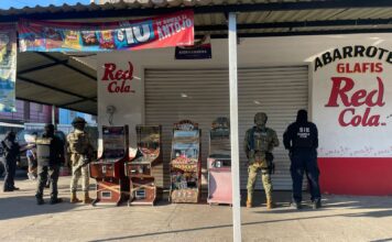 Aseguradas 183 máquinas tragamonedas en Lázaro Cárdenas: SSP