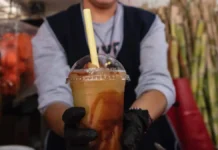 Frappé de caña, la bebida dulce que refresca las fiestas guadalupanas en Morelia
