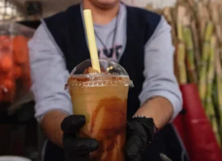Frappé de caña, la bebida dulce que refresca las fiestas guadalupanas en Morelia