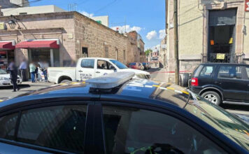 Fallece hombre por causas naturales en vía pública del Centro de Morelia