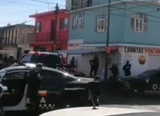 Hombre con comportamiento errático realiza detonaciones en la colonia Juárez de Morelia; se encierra en taquería y es hallado sin vida