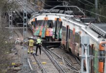 Nueva tragedia ferroviaria en España deja un muerto y varios heridos graves