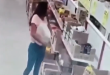 Mujer toma un huevo en tienda para realizarse una “limpia”; video genera debate en redes sociales