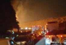 Explota pipa de gas LP en la autopista México–Querétaro; provoca dos incendios y cierre total de la vialidad