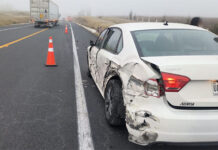 Se registra choque por alcance en la Siglo XXI; no hay lesionados