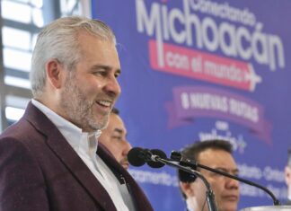 Michoacán alcanza cifra récord en 2025; más de 1.5 millones de turistas llegaron por aire: Bedolla