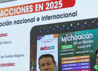 Incrementa 21 % el flujo de pasajeros aéreos en Michoacán durante diciembre: Sectur