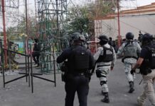 En Tanhuato, aseguran castillo de pirotecnia con características de apología del delito: SSP