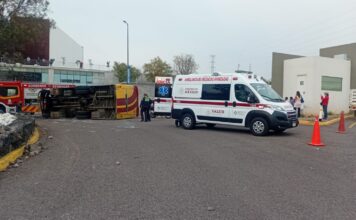 Brinda CRUM atención a lesionados tras accidente de camión en Morelia: SSM