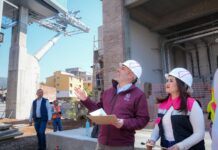 Inician pruebas del teleférico con 40 cabinas sobrevolando Uruapan: Gladyz Butanda