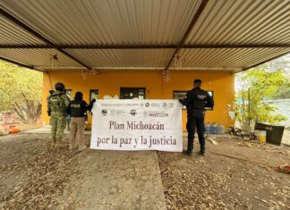 SSP y FGE aseguran 19 inmuebles de “El Botox” en Apatzingán