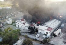 Incendio en fábrica de pegamentos deja cuantiosos daños en San Francisco del Rincón