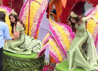 Sufre Miss Universo descompensación durante desfile en Ecuador