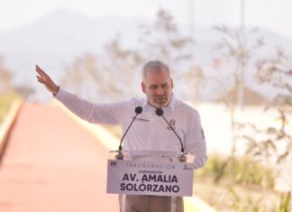 Michoacán construye un mejor Morelia; Bedolla inaugura segunda ampliación de la av. Amalia Solórzano
