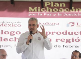 Michoacán duplicará acopio de leche con nueva planta de secado en Jiquilpan: Bedolla