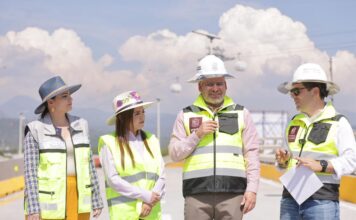 Bedolla abre carriles superiores del Paso La Hielera; agilizará el tránsito de 30 mil vehículos diarios