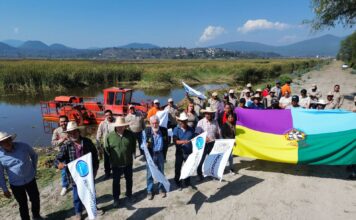 Inicia la rehabilitación estratégica del canal de Jarácuaro en el lago de Pátzcuaro