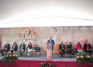 ¡Récord de bodas en Michoacán! Más de 2 mil parejas unen sus vidas en jornada histórica