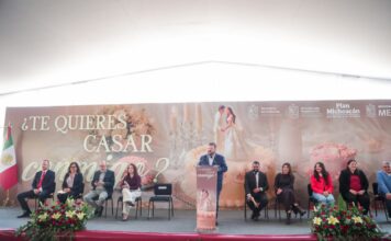 ¡Récord de bodas en Michoacán! Más de 2 mil parejas unen sus vidas en jornada histórica