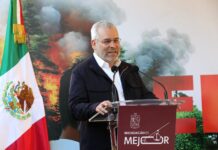 Este año, 102 brigadas combatirán incendios forestales respaldados con helicópteros: Bedolla