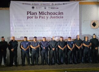 Detenidos 11 policías municipales de Ecuandureo relacionados con presuntas actividades delictivas