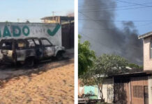 Se reportan hechos violentos en Aguililla y bloqueos carreteros en Michoacán