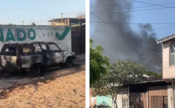 Se reportan hechos violentos en Aguililla y bloqueos carreteros en Michoacán