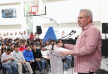 Que ningún estudiante se quede sin internet gratis; en Apatzingán, Bedolla invita a registrarse al Programa Data