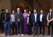 Bedolla y Josefina Rodríguez anuncian nueva ruta aérea AIFA-Morelia-Uruapan