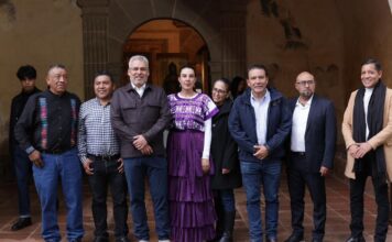Bedolla y Josefina Rodríguez anuncian nueva ruta aérea AIFA-Morelia-Uruapan