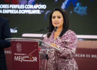 Gladyz Butanda: teleférico de Uruapan generó 1,422 empleos