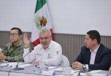 Bedolla revisa con empresarios avances en seguridad e infraestructura en Uruapan
