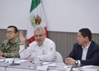Bedolla revisa con empresarios avances en seguridad e infraestructura en Uruapan