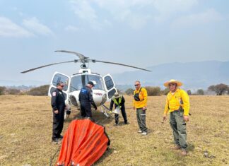 Controlado el 90 % del incendio forestal en el Área Natural Protegida de Tzitzio