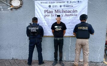 SSP detiene a 2 presuntos integrantes de una célula delictiva en Tarímbaro y Álvaro Obregón