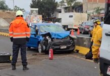 Choque entre auto y motocicleta deja un muerto en la carretera Morelia-Pátzcuaro