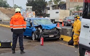 Choque entre auto y motocicleta deja un muerto en la carretera Morelia-Pátzcuaro