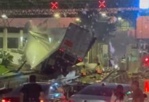 Tráiler sin frenos provoca fuerte accidente en caseta de Zinapécuaro