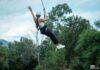 Vive la adrenalina en la tirolesa del Zoológico de Morelia