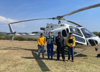 Atiende Gobierno de Michoacán incendio forestal en Salvador Escalante