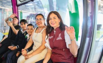 Teleférico de Uruapan mejora la vida diaria de estudiantes: Gabriela Molina