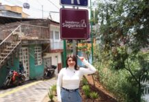 Senderos seguros del teleférico de Uruapan garantizan trayectos más dignos para todas