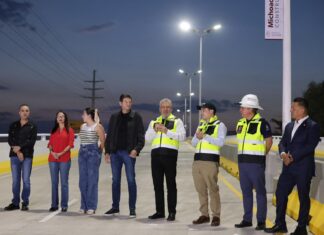 ¡Adiós al tráfico! Bedolla abre carriles superiores del puente Independencia