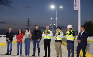 ¡Adiós al tráfico! Bedolla abre carriles superiores del puente Independencia