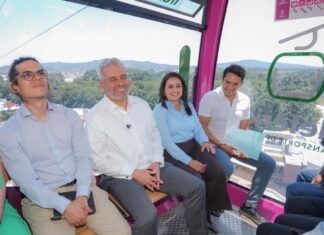 Teleférico ha transportado a 340 mil uruapenses en menos de un mes: Gladyz Butanda